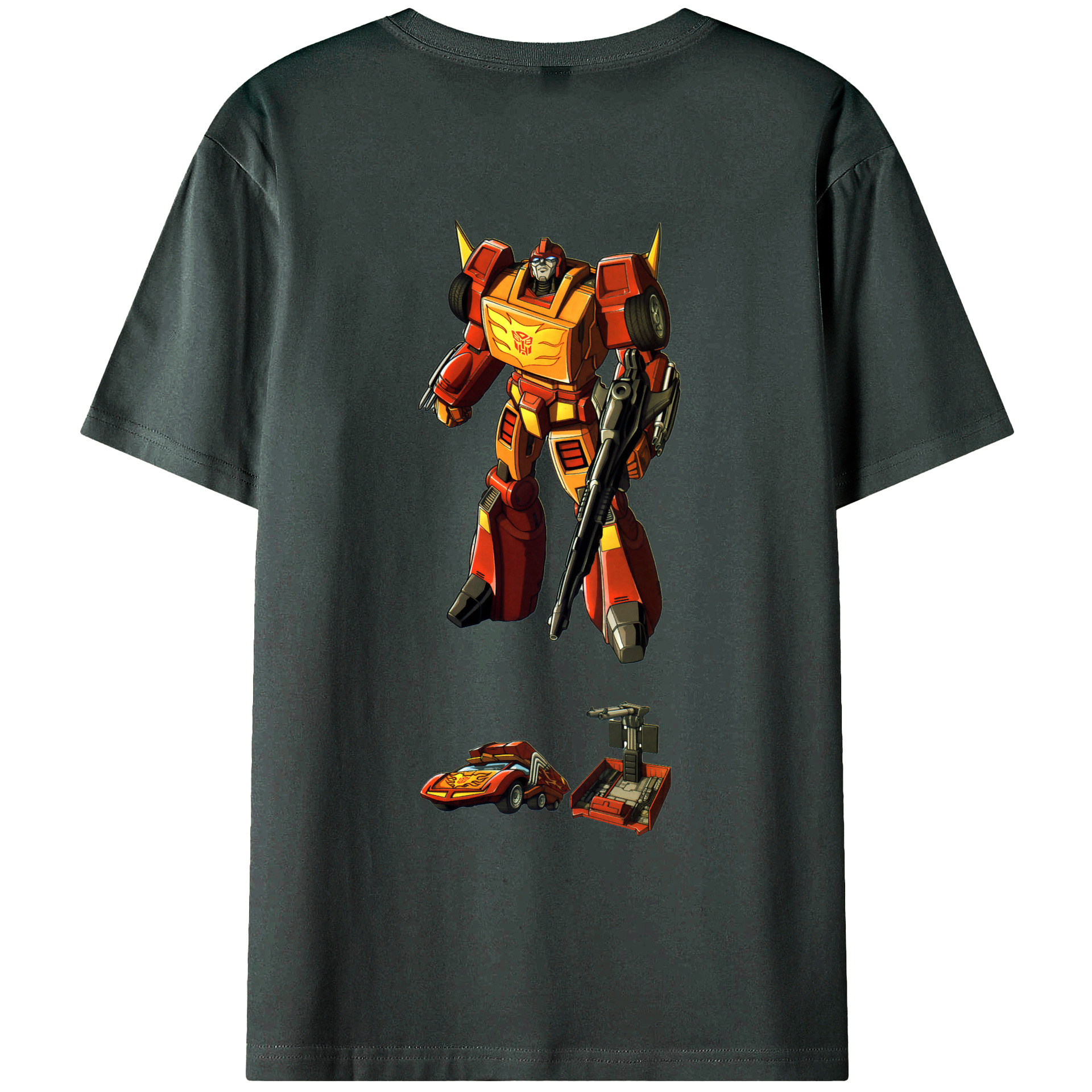 （画像用）  綿100％ メンズ半袖Tシャツ（バックプリント） 通気性